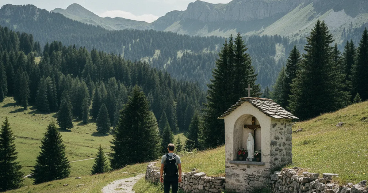Les oratoires sur les sentiers anciens