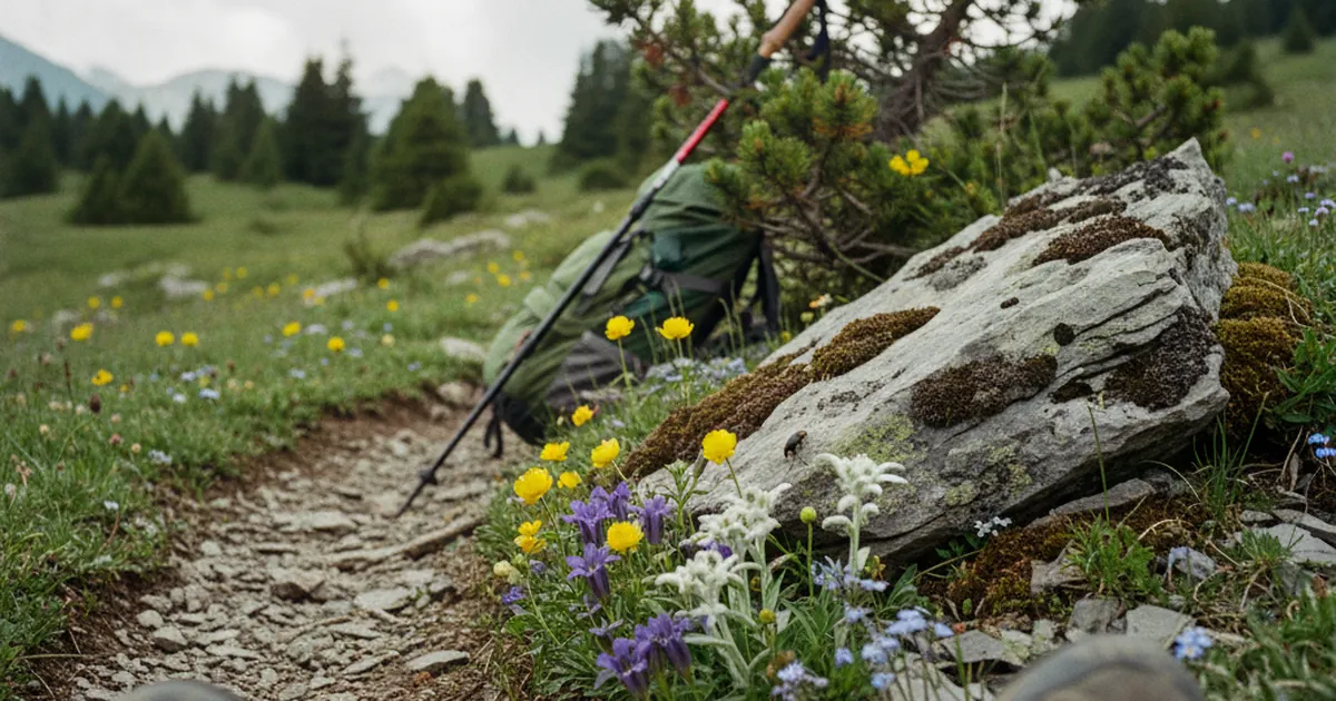 Randonner en juin : la fenêtre des fleurs alpines